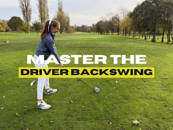 How To Make A Better Driver Backswing!